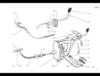 Brakes - Hand-brake cable